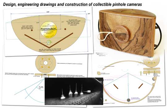Design and construction of cameras